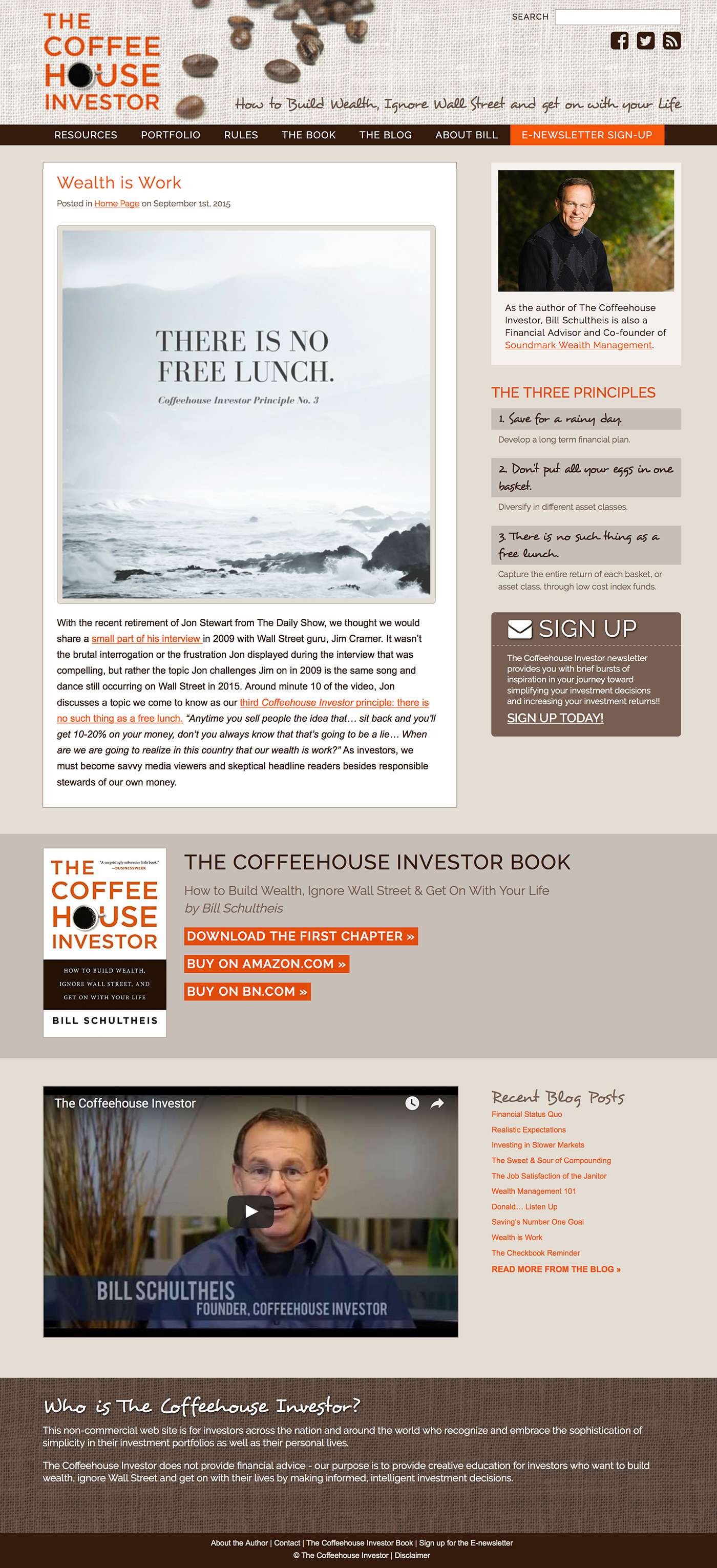 Coffeehouse Investor